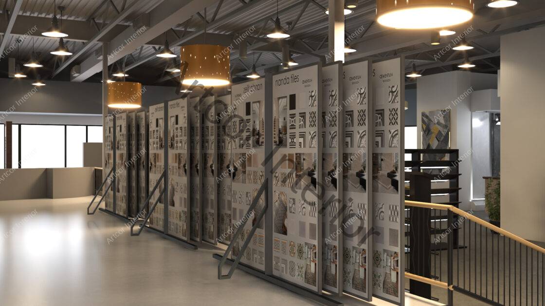 Tiles Showroom Design